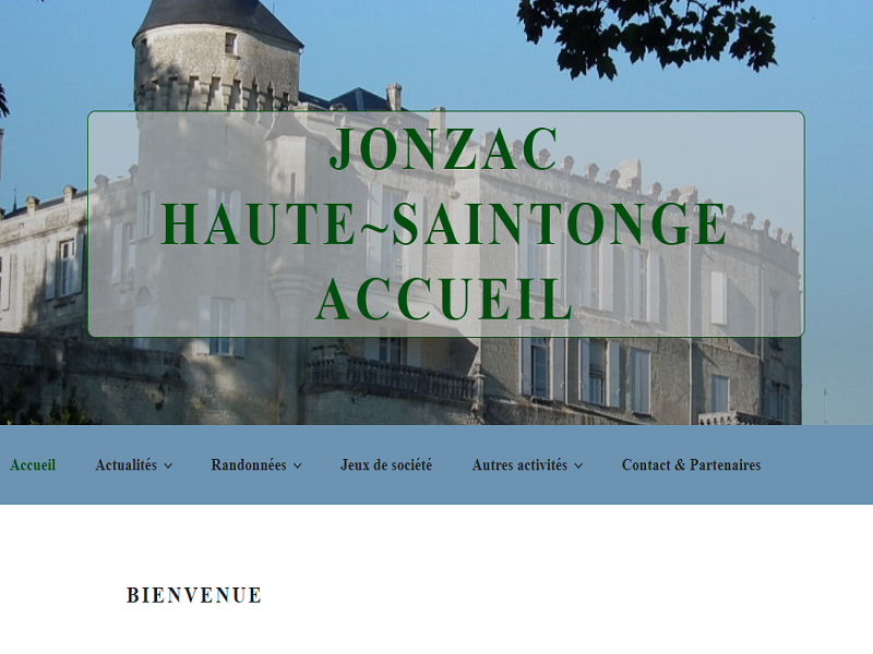 Jonzac Haute-Saintonge Accueil